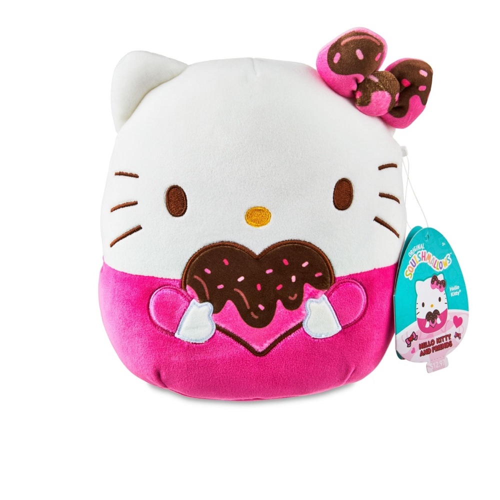 Hello kitty valentines squishmallow
